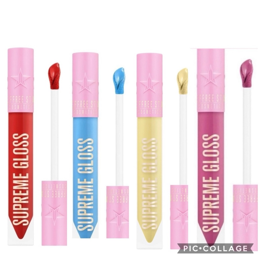 Jeffree Star Supreme Gloss just $6.50ea SET New in boxes GREAT for stage makeup.